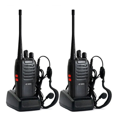 2 Radios Walkie Talkie Baofeng Audif. In
